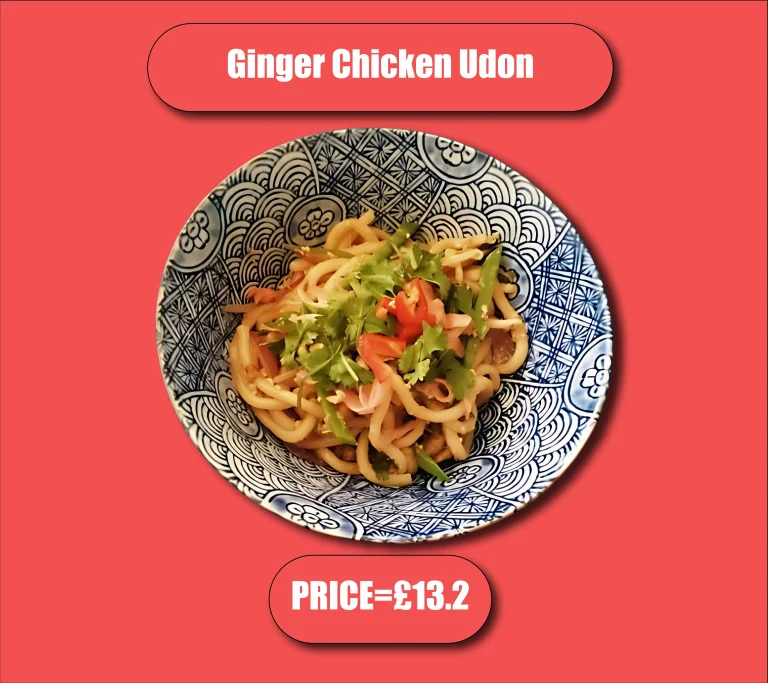 Ginger Chicken Udon