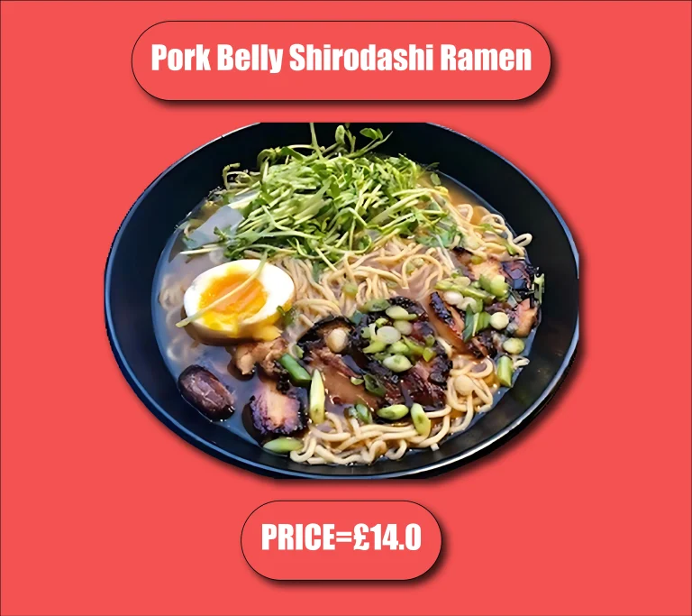 Pork Belly Shirodashi Ramen