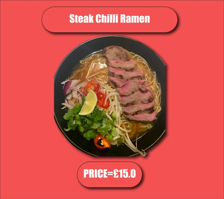 Steak Chilli Ramen