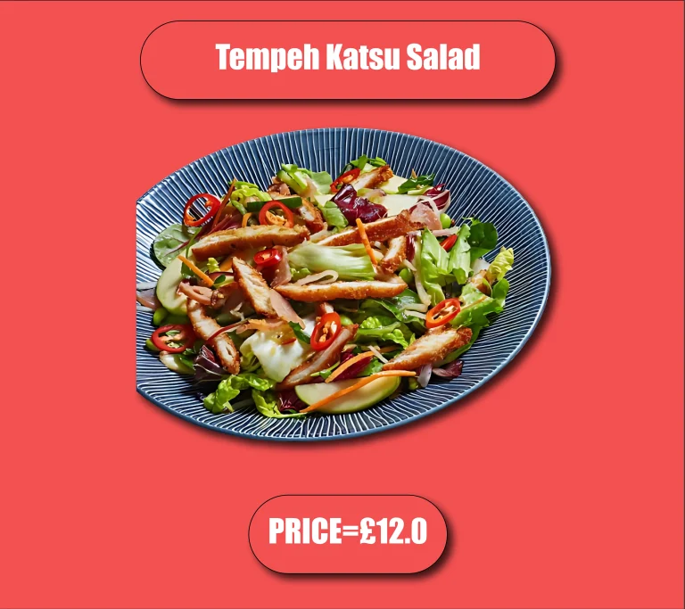 Tempeh Katsu Salad