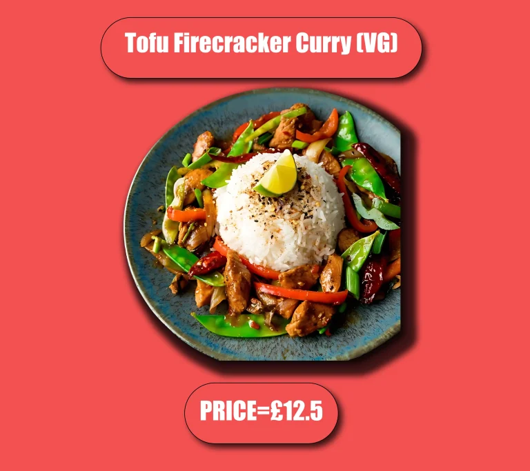 Tofu Firecracker Curry (VG)