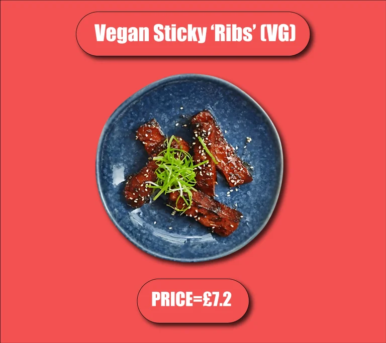 Vegan Sticky ‘Ribs’ (VG) wagamama
