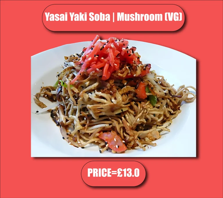 Yasai Yaki Soba Mushroom (VG)