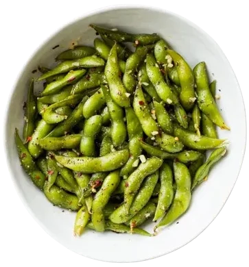 Edamame With Chilli And Garlic Salt (VG)