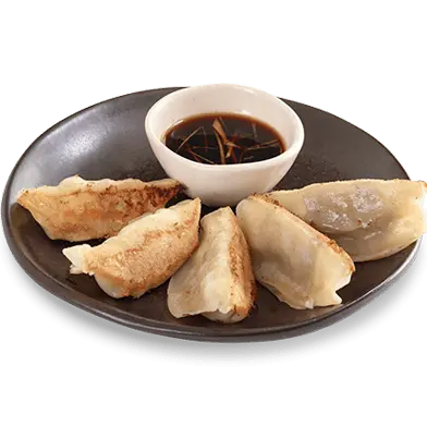 Pulled Pork Steamed Gyoza