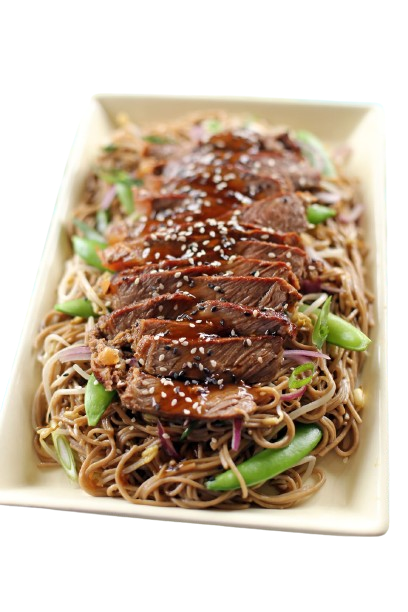 Teriyaki Sirloin Steak Soba