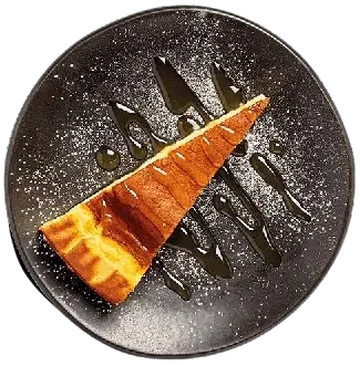 yuzu basque cheesecake