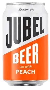 jubel peach lager