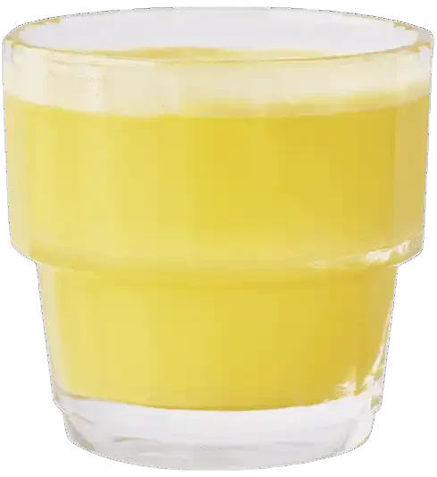 mini apple + orange juice