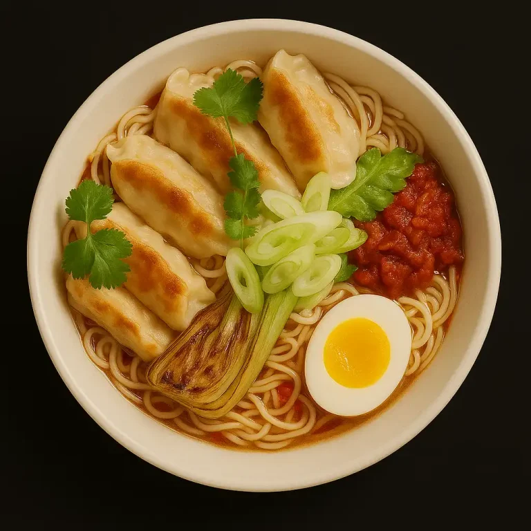 Chicken Gyoza Ramen