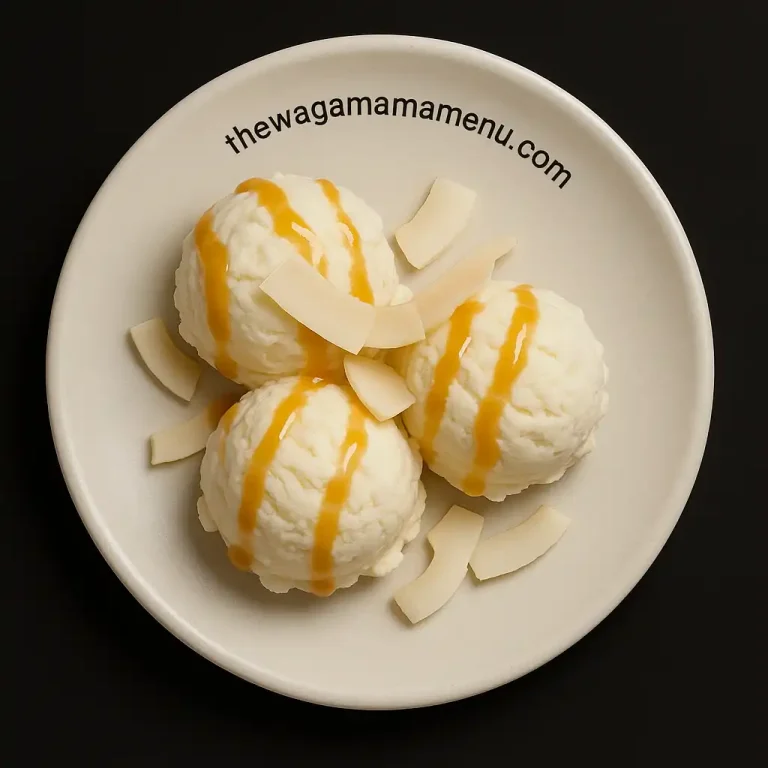 Coconut reika ice cream