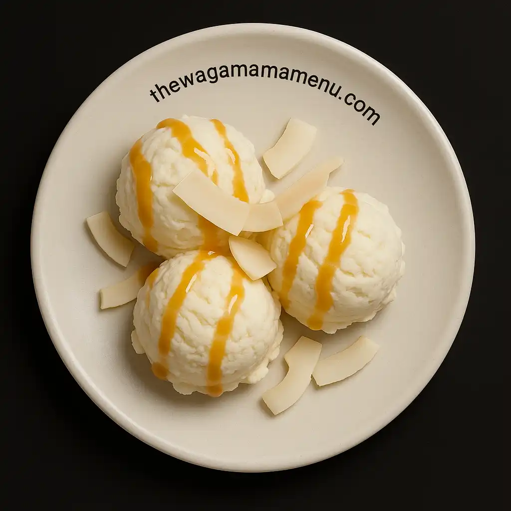 Coconut reika ice cream
