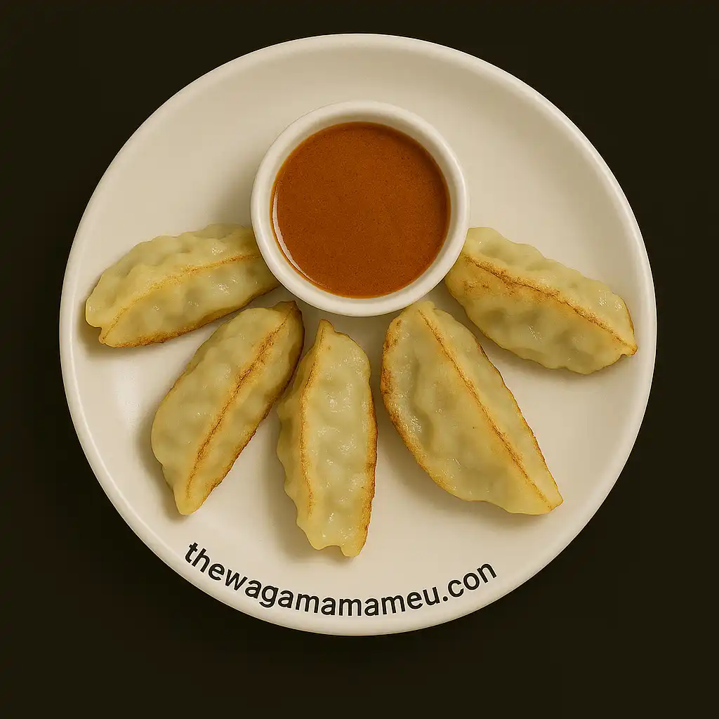 Salmon Gyoza